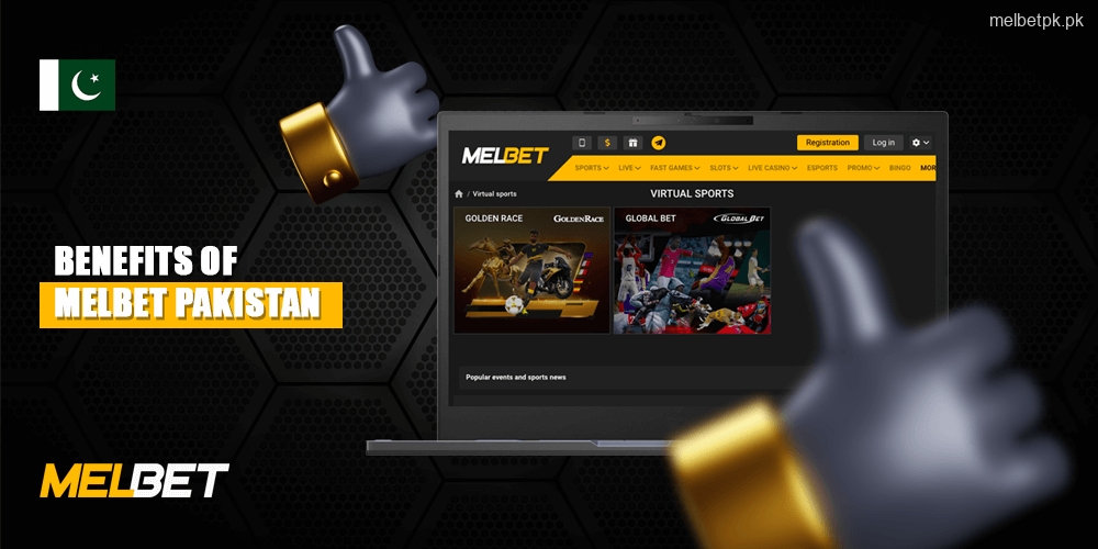 Benefits of Betting with Melbet Pakistan